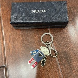 Prada Robot keychain